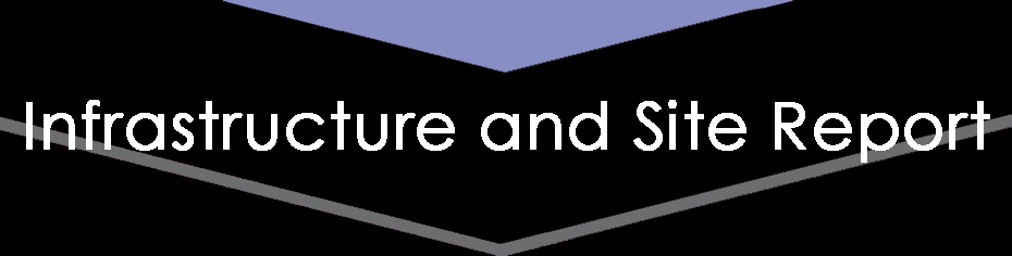 Read Infrastructure and Site Report Opens in new window