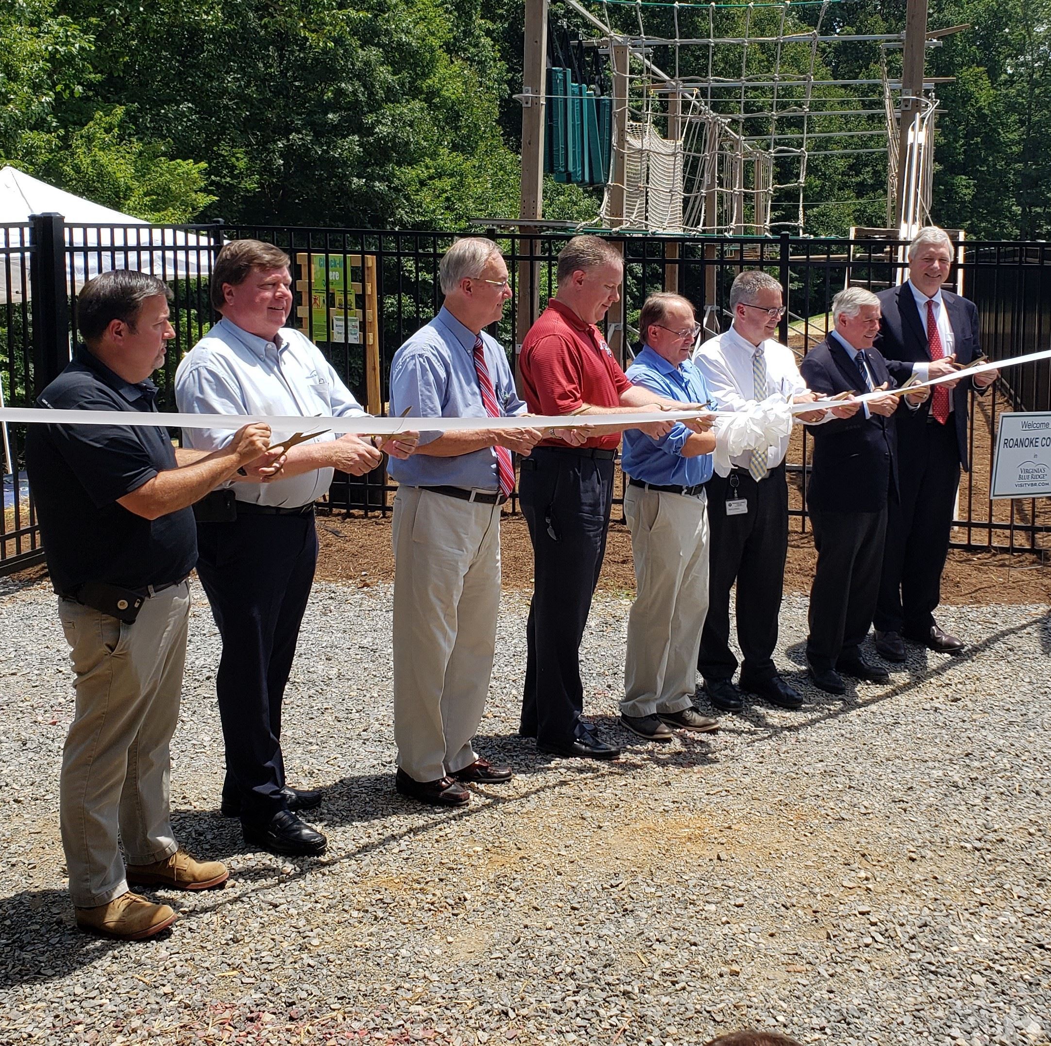 Treetop Ribbon Cutting