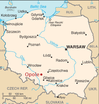 Opole Map