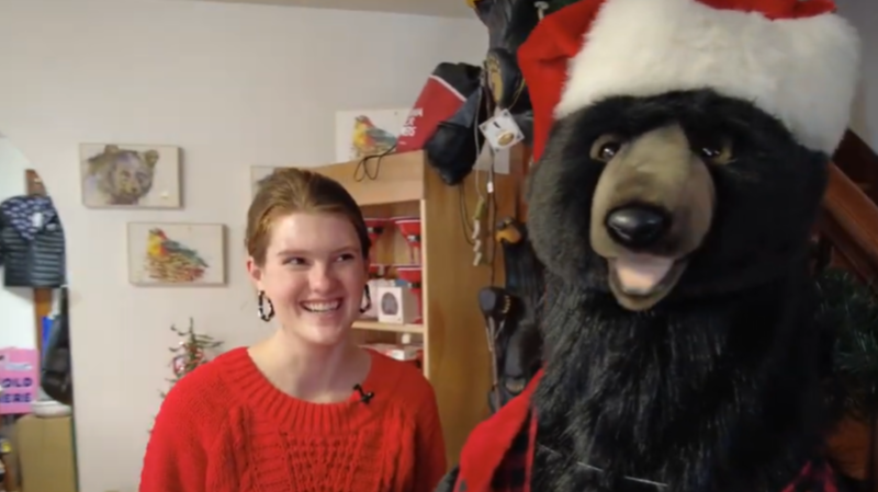 Kaelyn shopping at Windsor Gifts