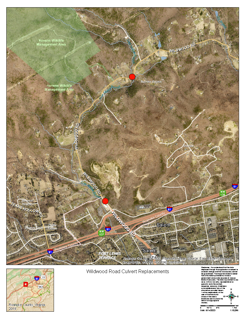 Wildwood Road Culvert Replacements 6-14-23