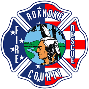 Roanoke County Fire and Rescue Flag Logo