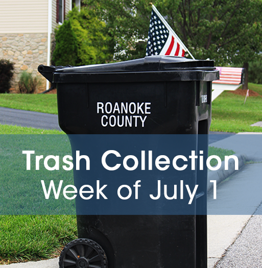 Trash Collection July 4 Week