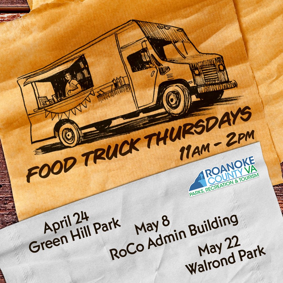 A flyer for Food Truck Thursdays