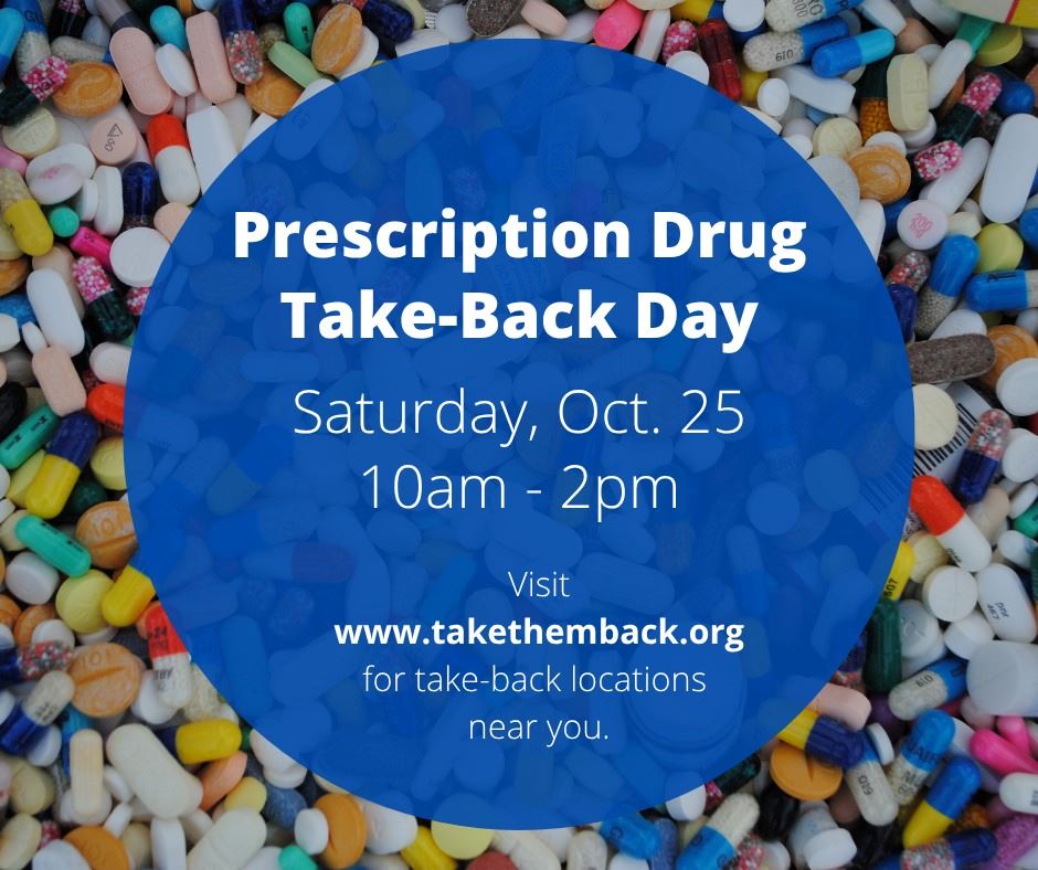 Drug Take Back Oct 25 2025