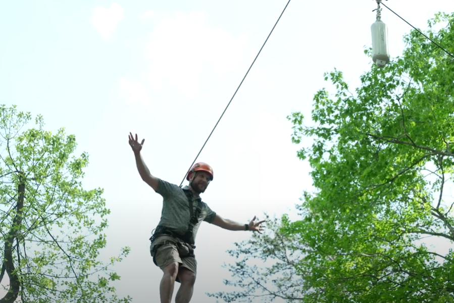 Pamper Pole at Camp Roanoke
