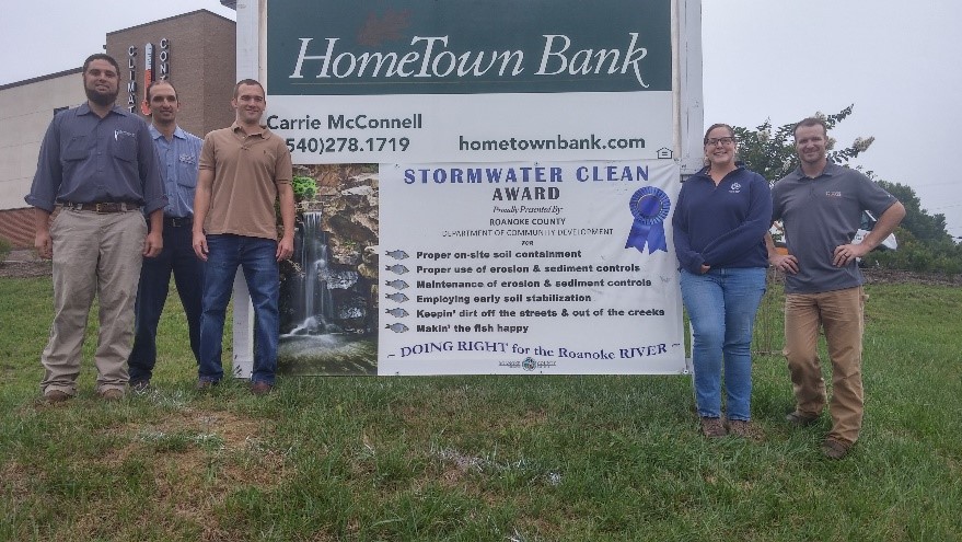 Parkside Storage Stormwater Clean Award